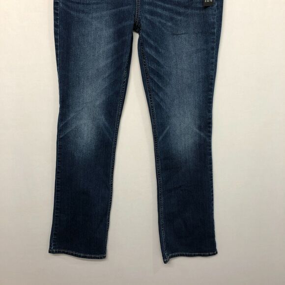 NWT Apt. 9 Women Mid Rise Bootcut Jeans Size 10 Blue Denim M189 -1 - Picture 15 of 16